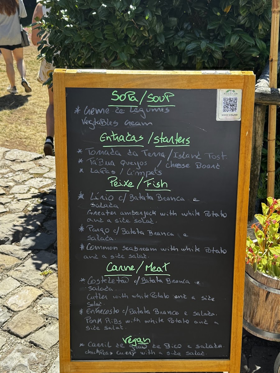 Menu Restaurante 'aldeia Da Cuada'-2