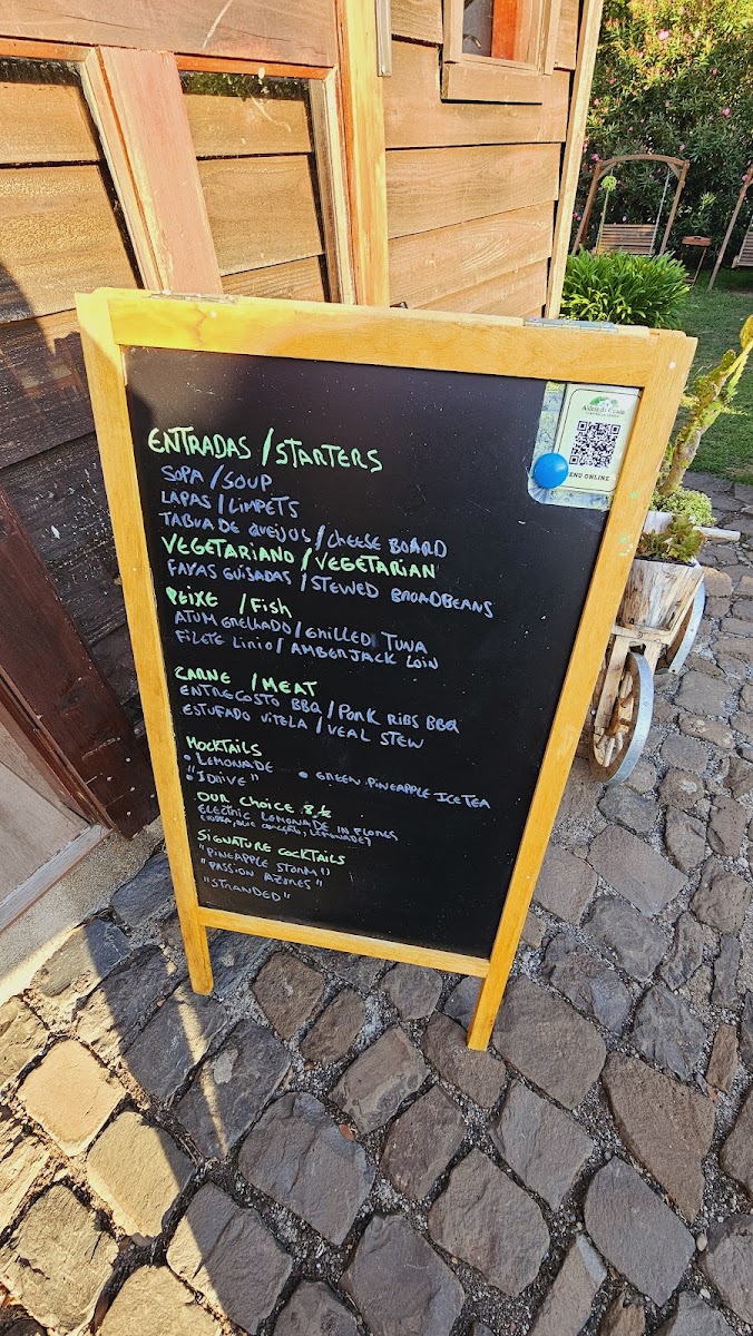 Menu Restaurante 'aldeia Da Cuada'-5